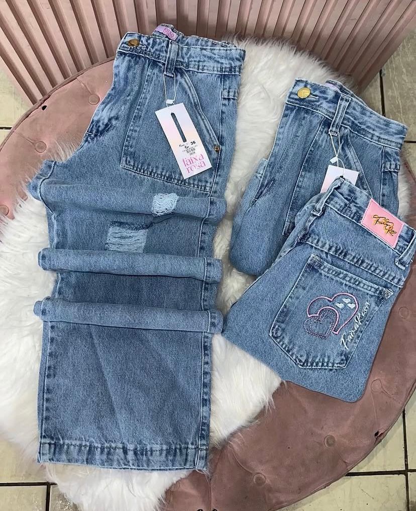 Calça Faixa Rosa Linda